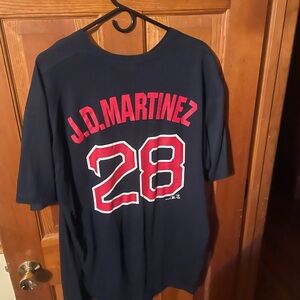 Brand new never worn official mlb jd Martinez jersey t shirt